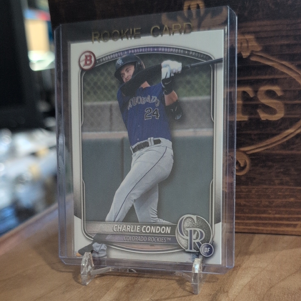 2025 Bowman Draft Charlie Condon Rookie Card Rockies 🔥🔥🔥